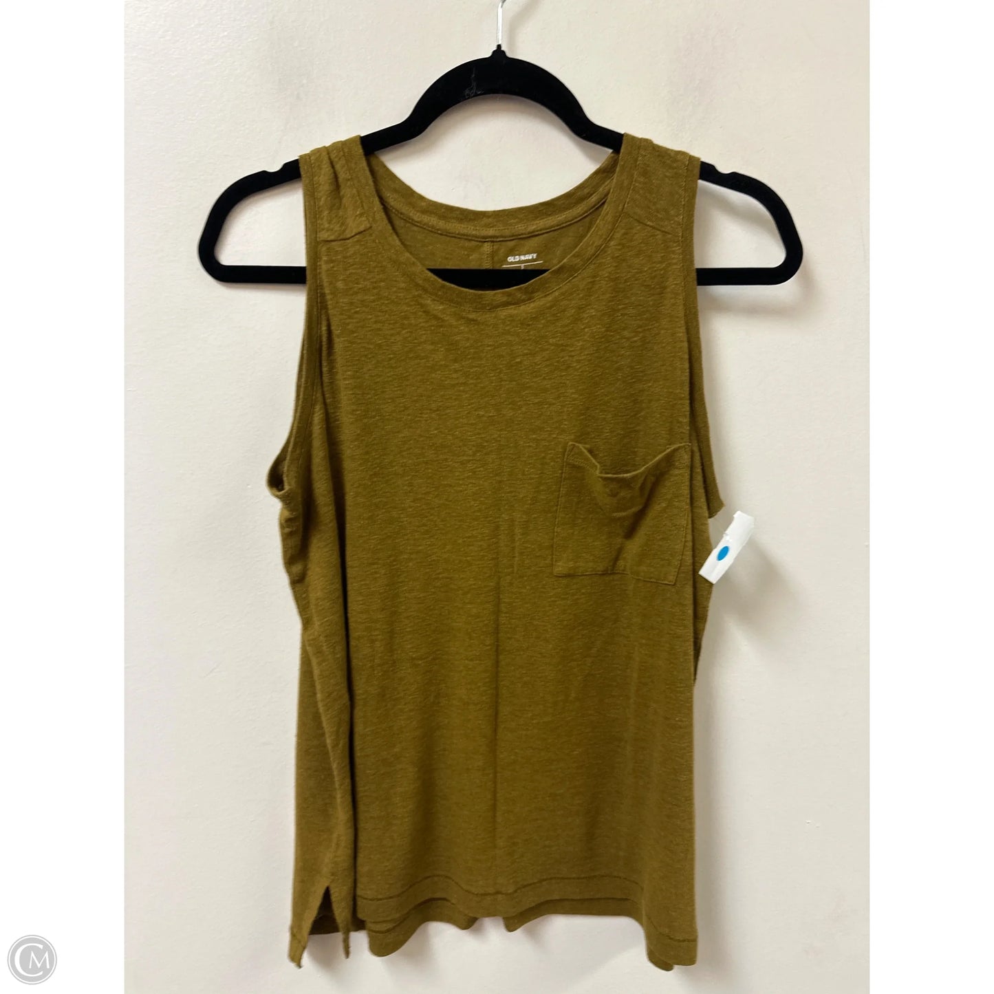 Top Sleeveless By Old Navy In Green, Size: L