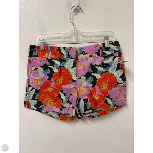 Shorts By Loft In Floral Print, Size: 4