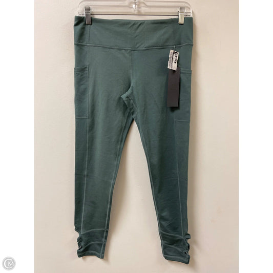 Athletic Pants By Mono B In Green, Size: L
