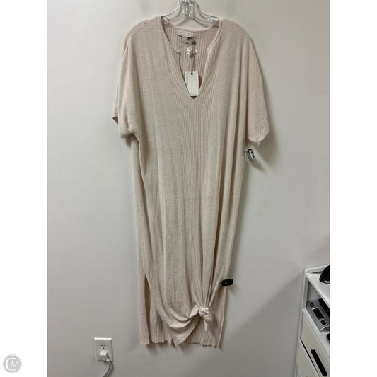 Dress Casual Maxi By Barefoot Dreams In Cream, Size: Osfm