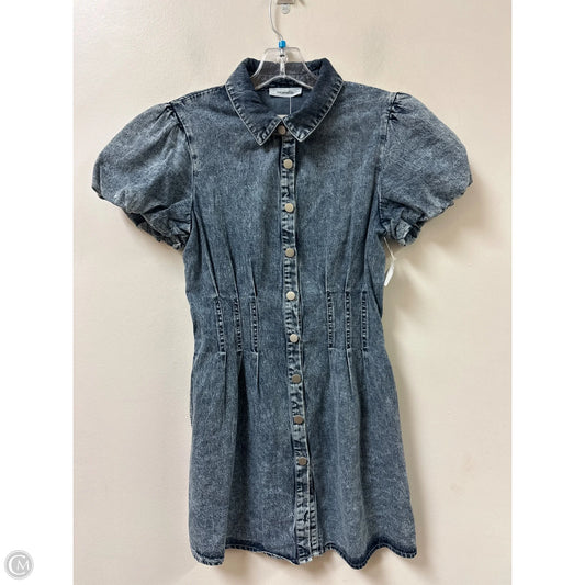 Dress Casual Short By Clothes Mentor In Blue Denim, Size: S