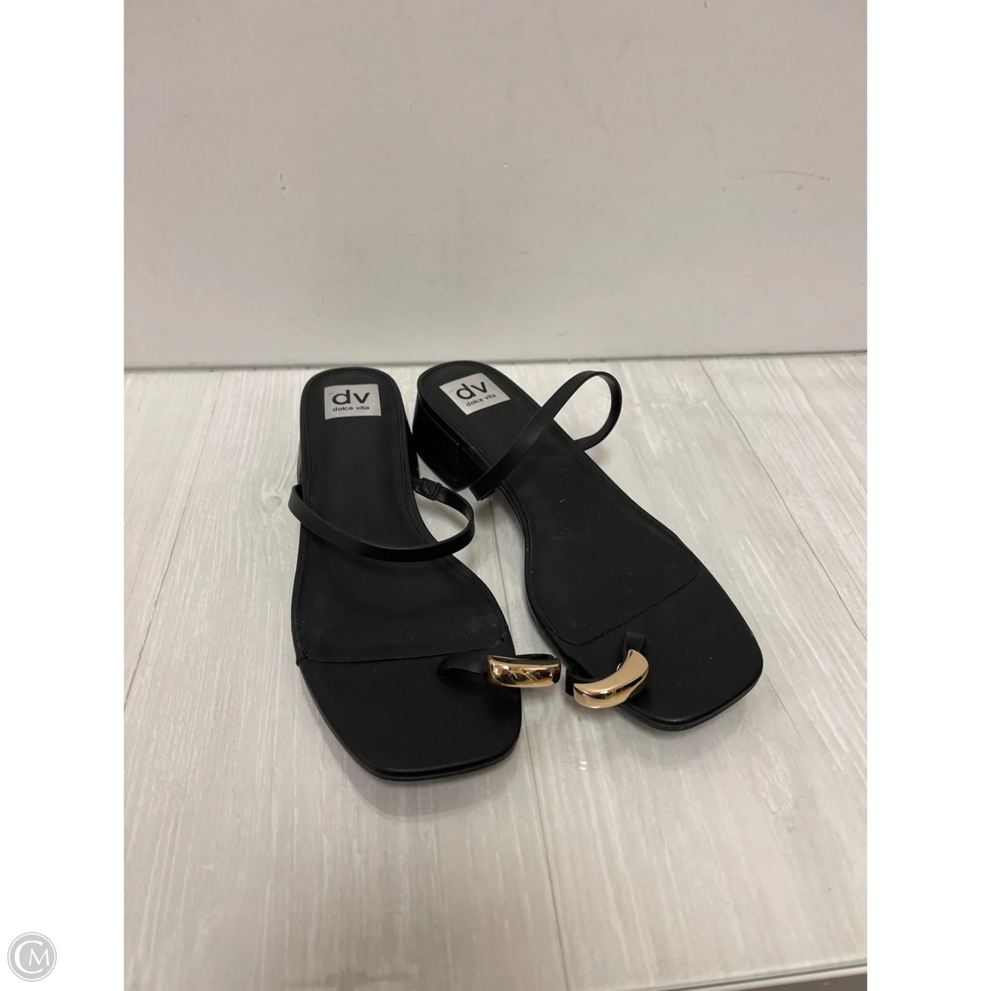 Sandals Flats By Dolce Vita In Black, Size: 10