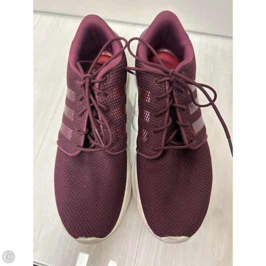 Shoes Athletic By Adidas In Red, Size: 9.5
