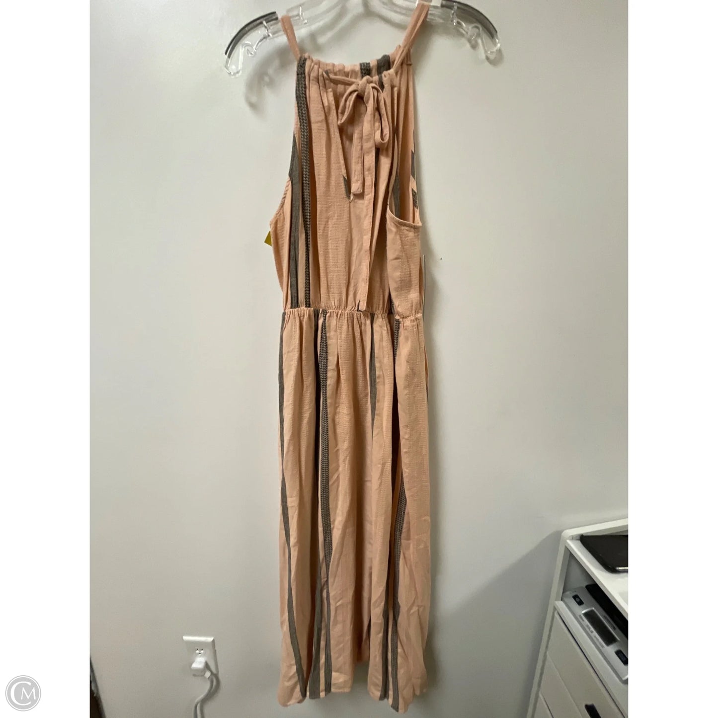 Dress Casual Maxi By Cloth & Stone In Peach, Size: M