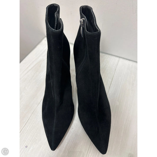 Boots Ankle Heels By Steve Madden In Black, Size: 9