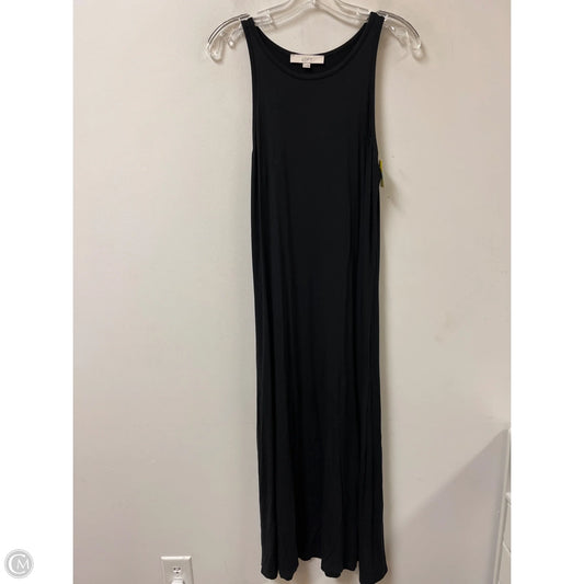 Dress Casual Maxi By Loft In Black, Size: M