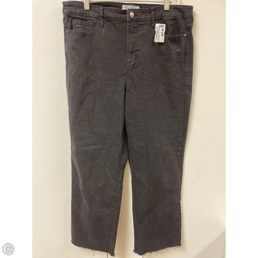 Jeans Cropped By Social Standard By Sanctuary In Black, Size: 16