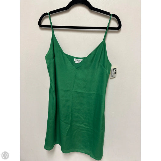 Top Sleeveless By Clothes Mentor In Green, Size: L