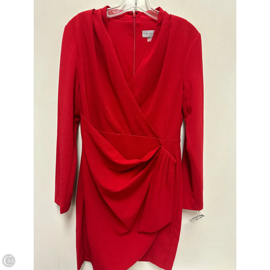 Dress Casual Midi By Marc New York In Red, Size: M
