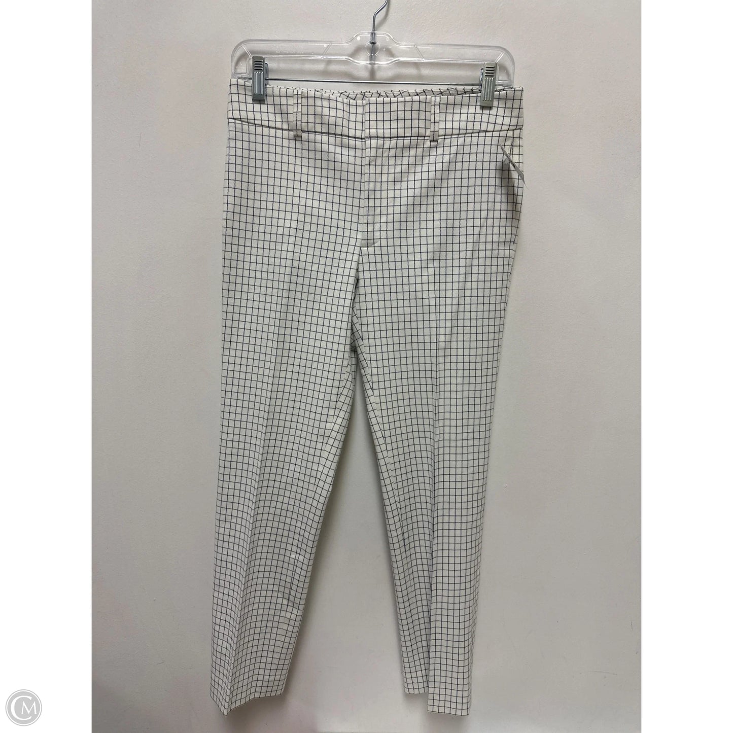 Pants Cropped By Club Monaco In Checkered Pattern, Size: 0