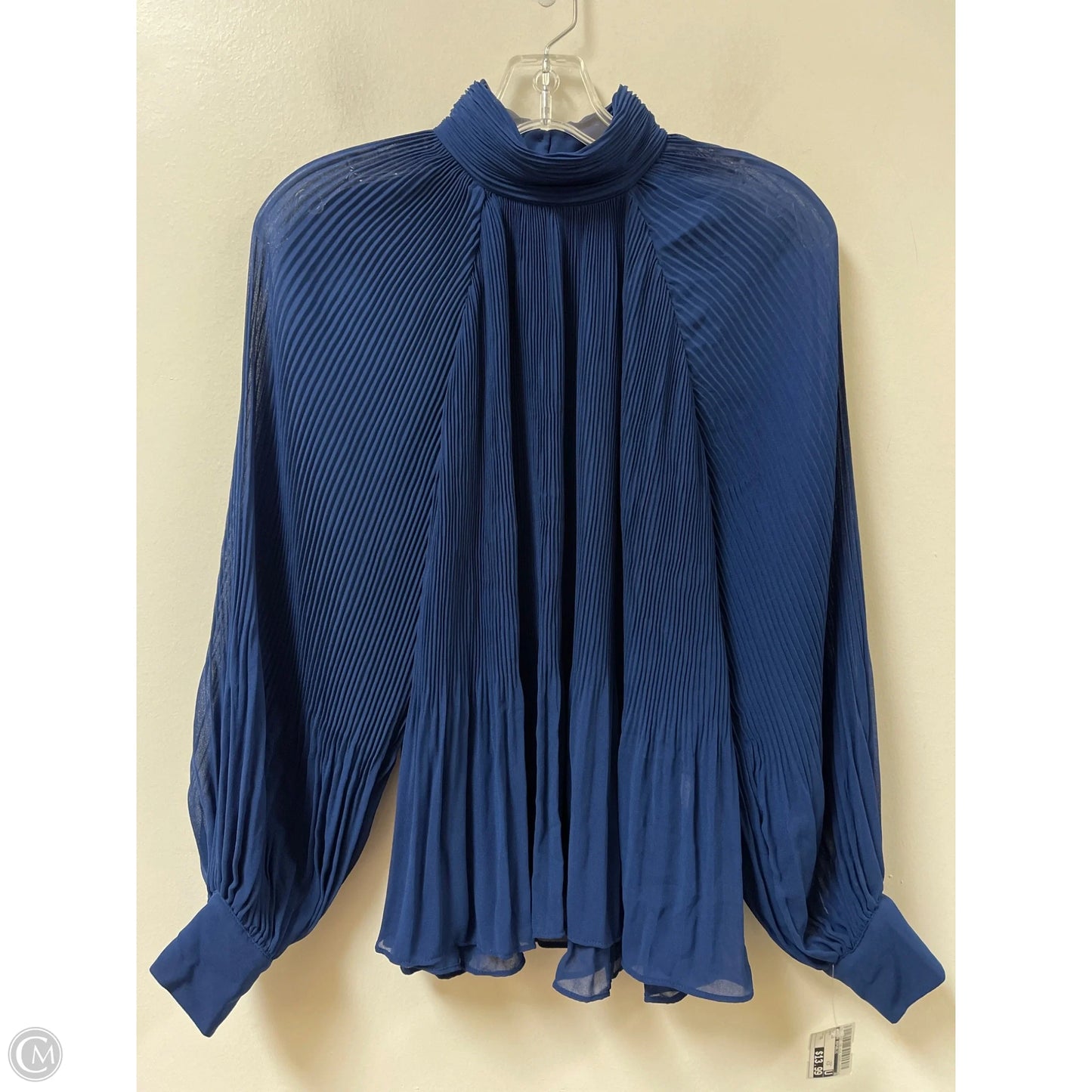 Top Long Sleeve By Banana Republic In Navy, Size: Xs