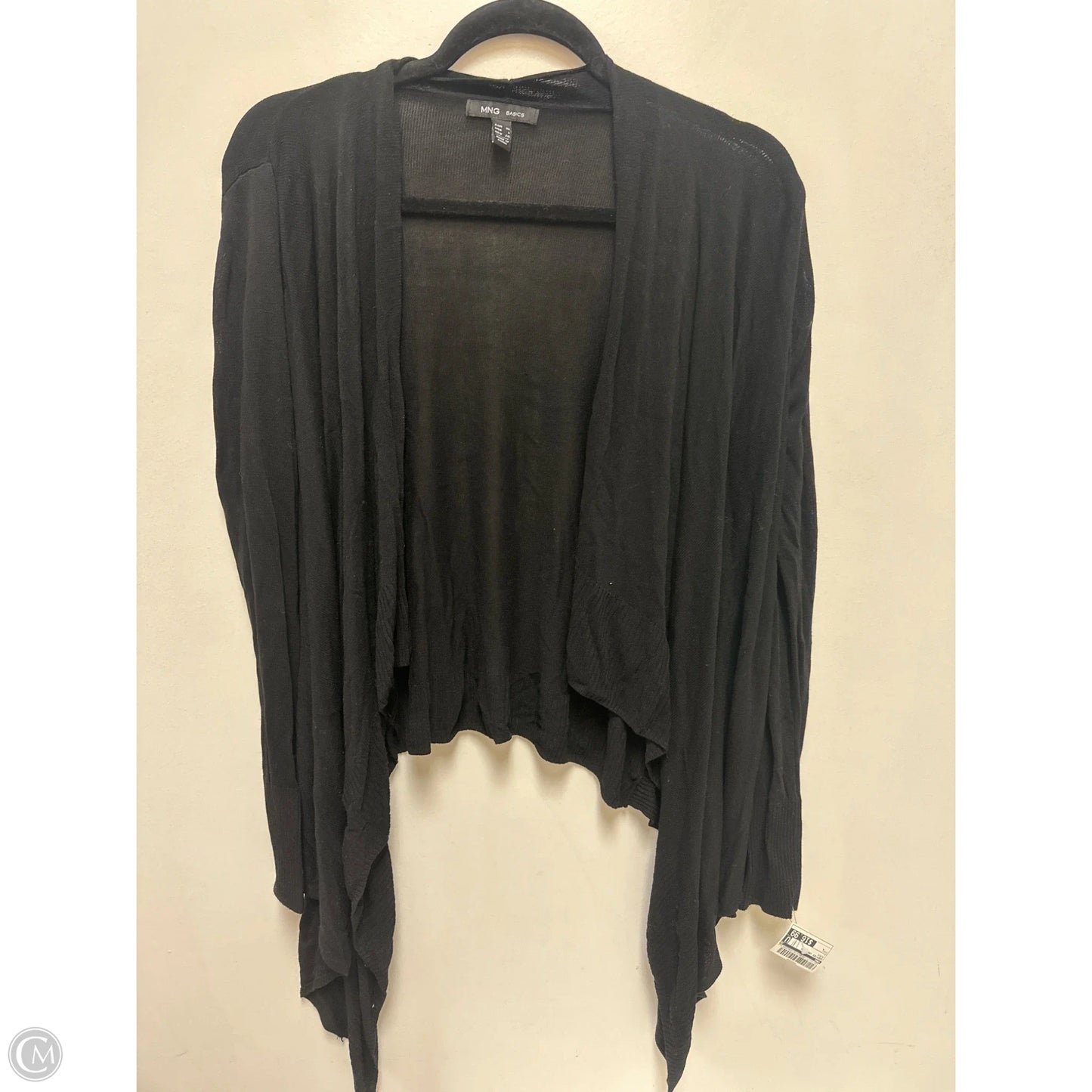 Sweater Cardigan By Mng In Black, Size: L