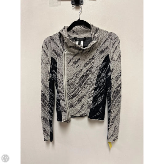 Sweater Cardigan By Bcbgmaxazria In Grey, Size: Xs