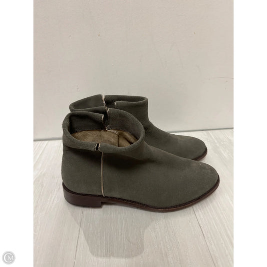 Boots Ankle Flats By Johnston & Murphy In Grey, Size: 7