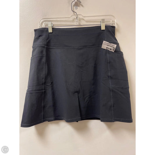 Athletic Skort By Skechers In Black, Size: L