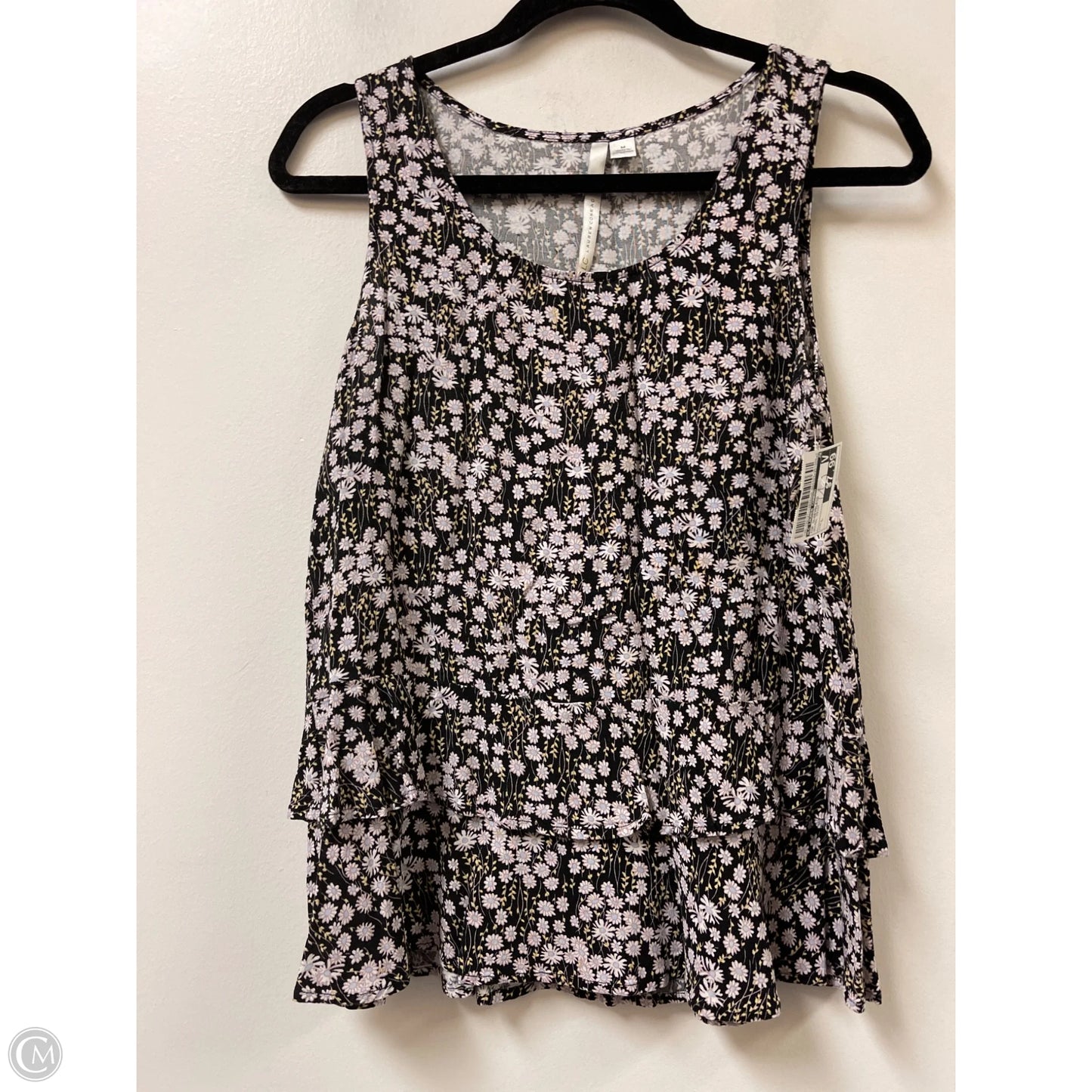 Top Sleeveless By Lc Lauren Conrad In Animal Print, Size: L