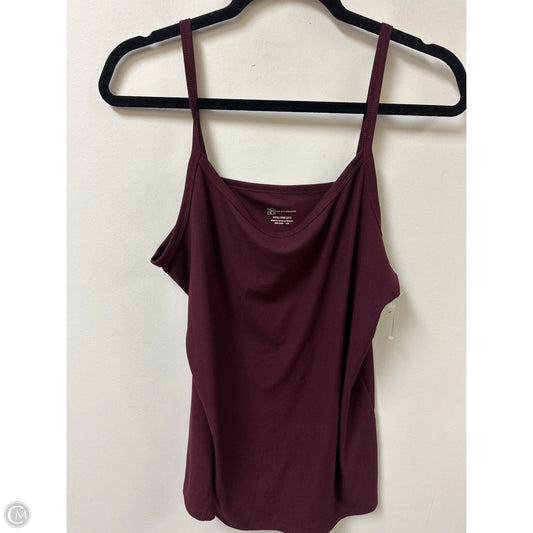 Top Cami By No Boundaries In Maroon, Size: 2x