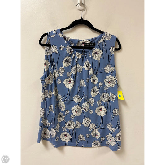 Top Sleeveless By Ivanka Trump In Purple, Size: M