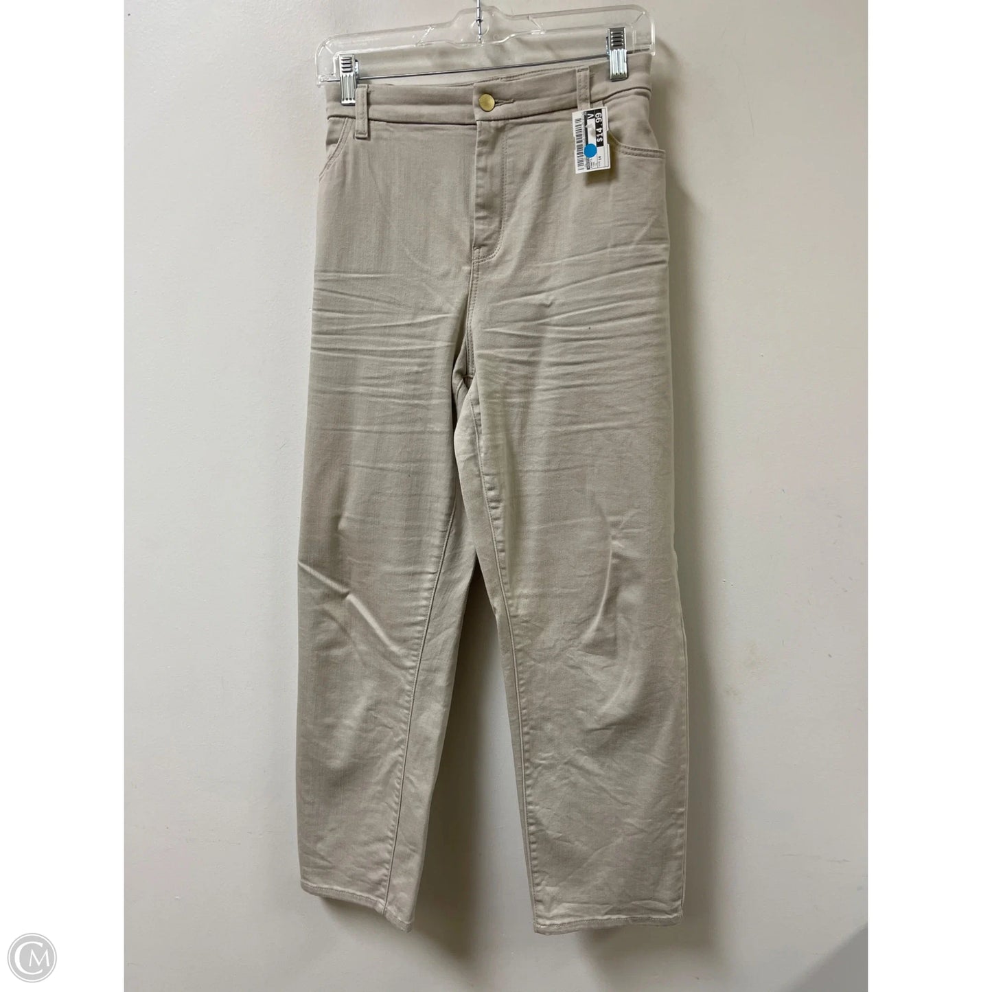 Pants Cropped By Chicos In Tan, Size: 14
