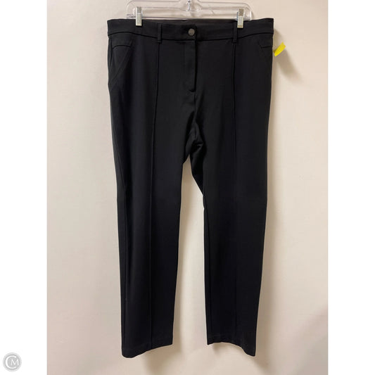 Pants Dress By Chicos In Black, Size: 16