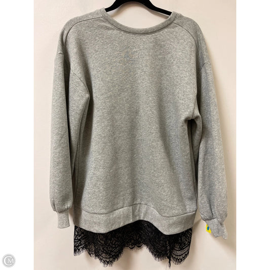 Sweater By Pilcro In Grey, Size: Xs