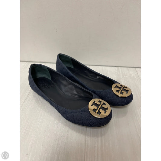 Shoes Designer By Tory Burch In Navy, Size: 8
