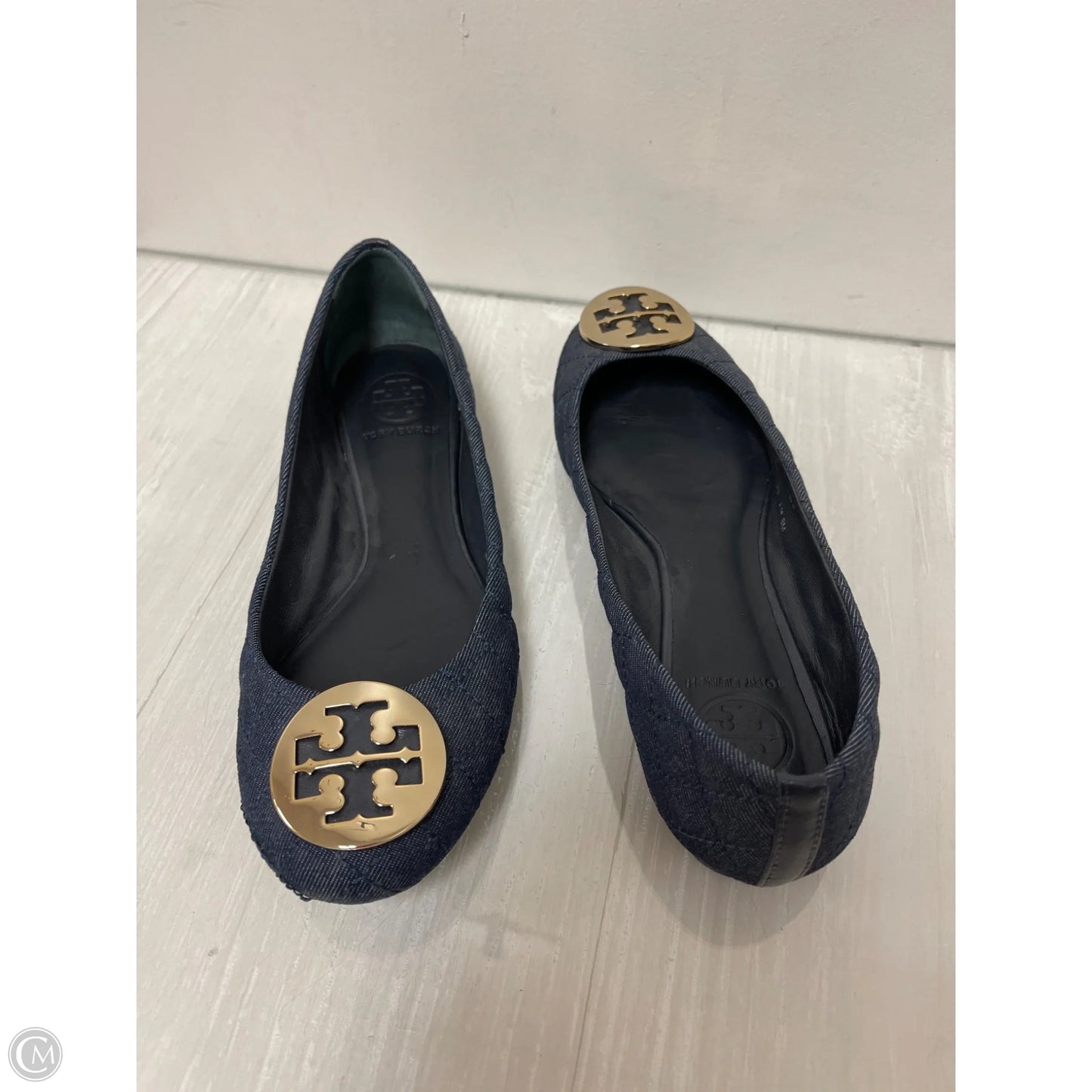 Shoes Designer By Tory Burch In Navy, Size: 8