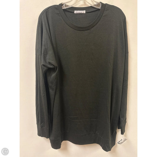 Top Long Sleeve By Clothes Mentor In Black, Size: Xl