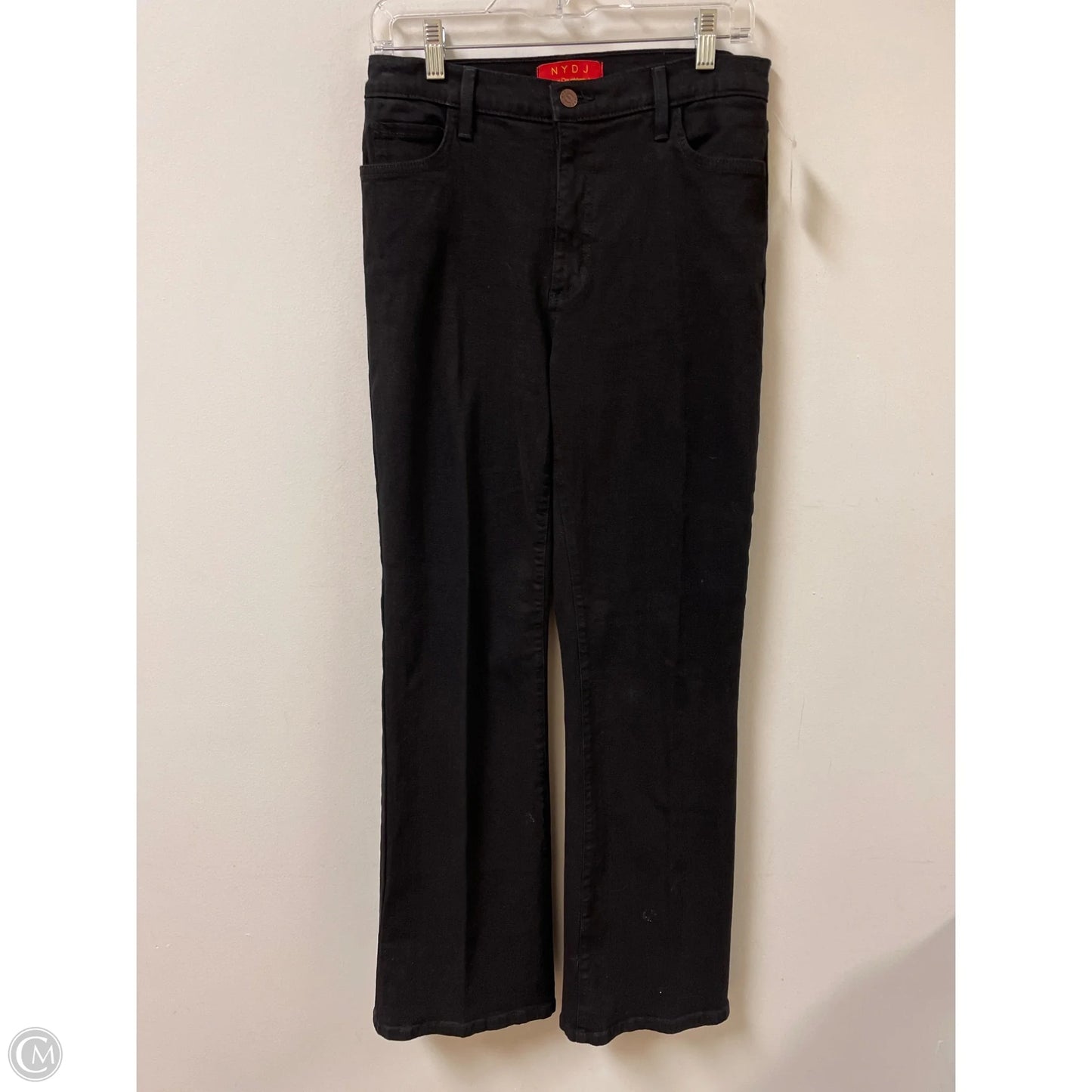 Jeans Straight By Not Your Daughters Jeans In Black, Size: 10