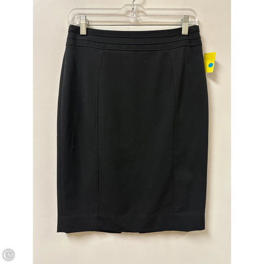 Skirt Midi By White House Black Market In Black, Size: 4