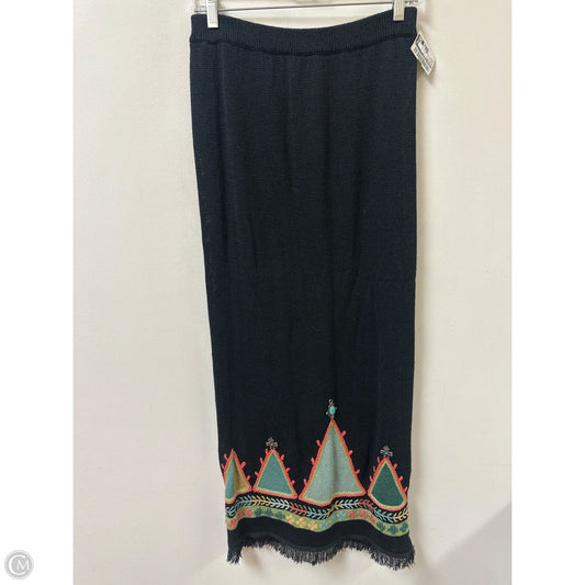 Skirt Maxi By Double D Ranch In Black, Size: 2