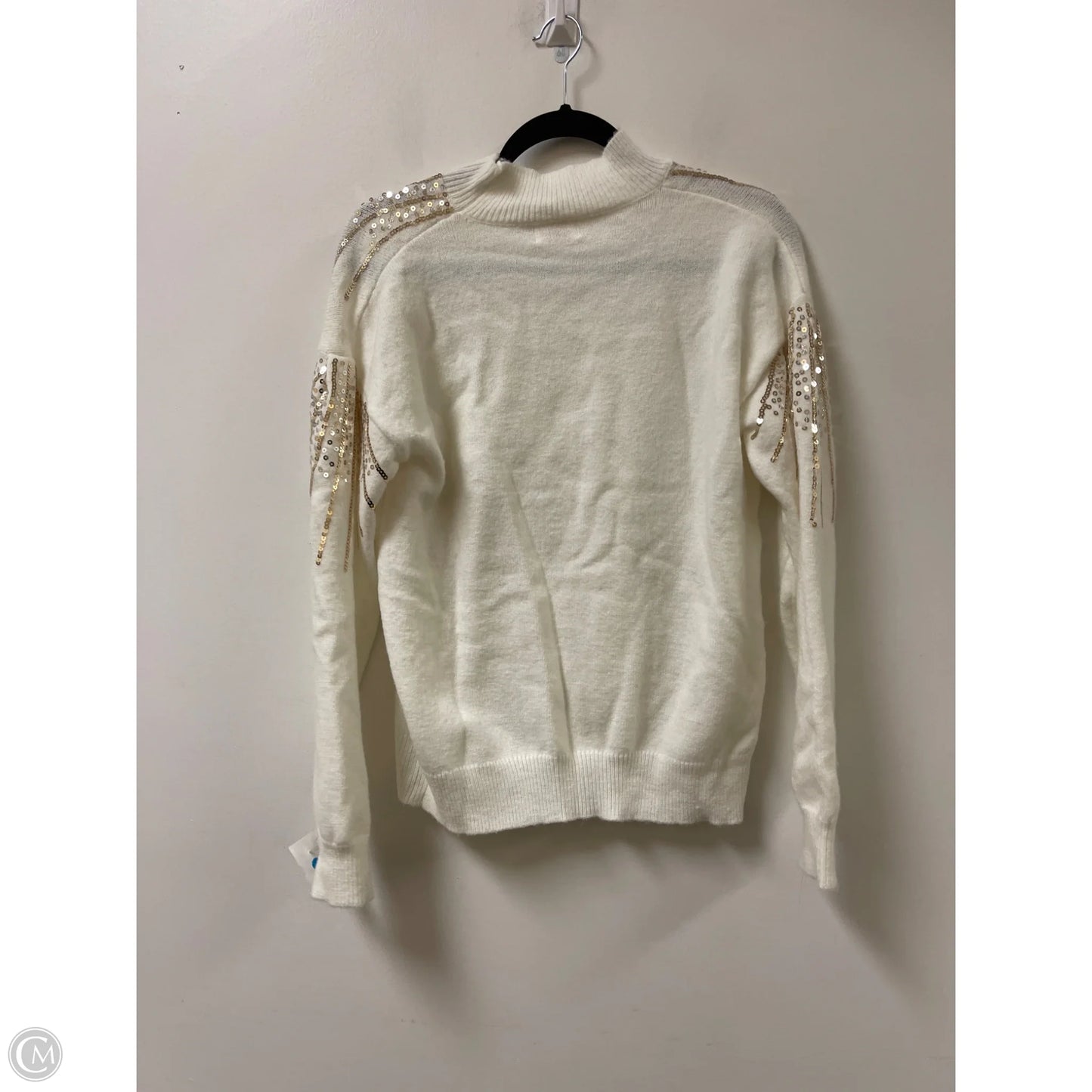 Sweater By Fate In Cream, Size: M