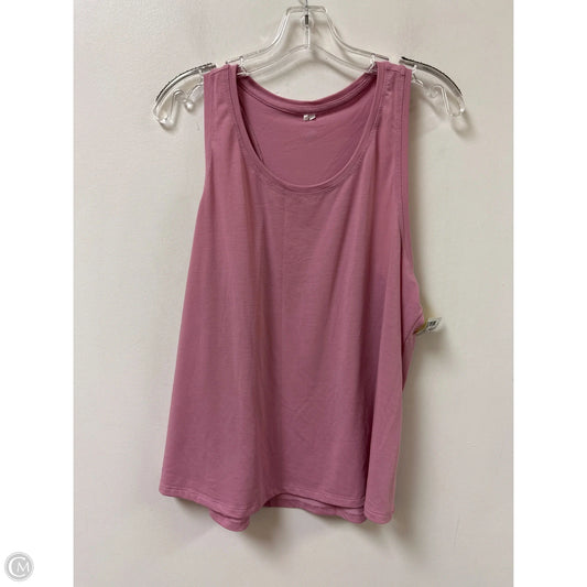 Athletic Tank Top By All In Motion In Pink, Size: L