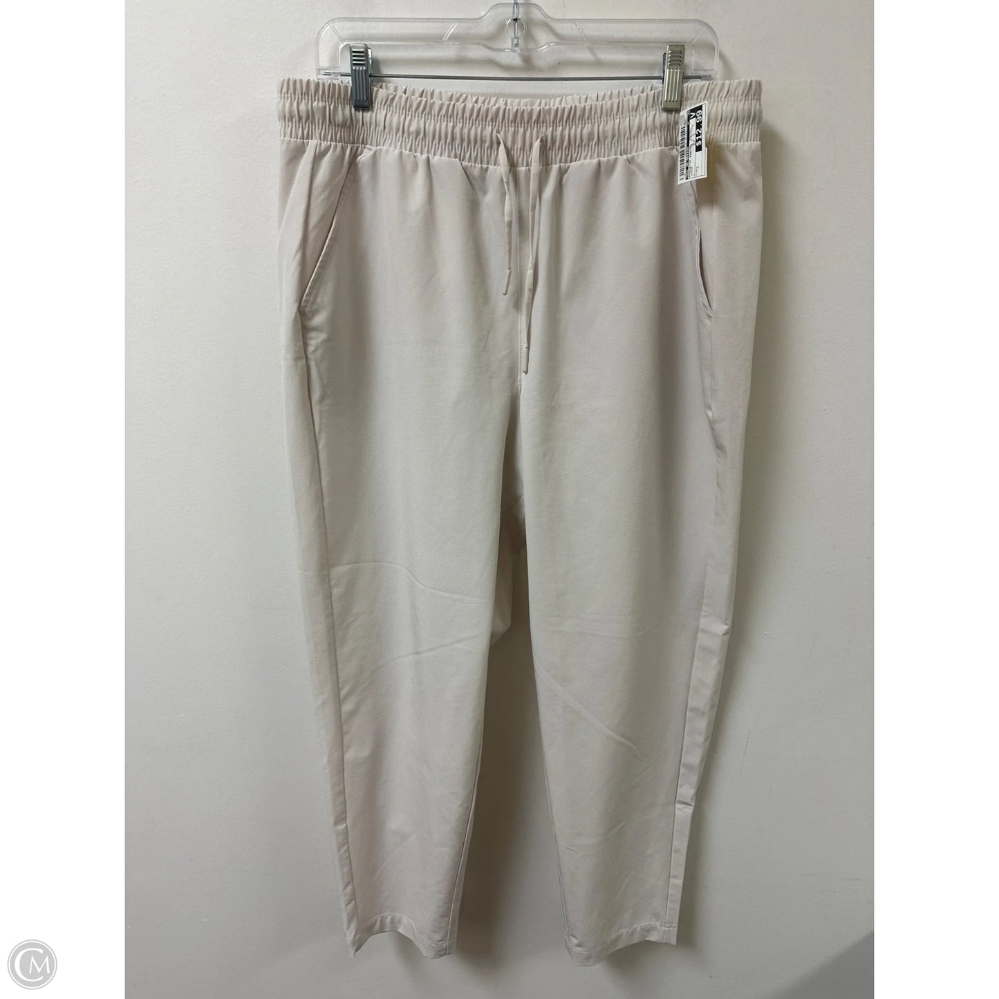 Athletic Pants By All In Motion In Cream, Size: L