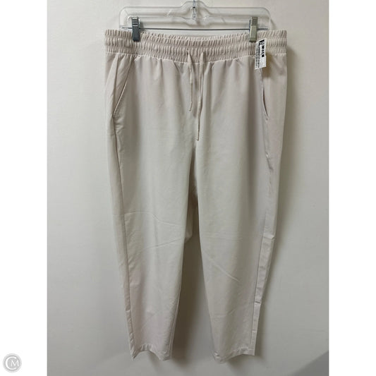 Athletic Pants By All In Motion In Cream, Size: L