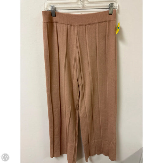 Pants Lounge By Clothes Mentor In Tan, Size: 12
