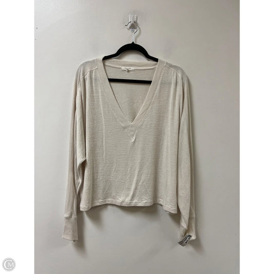Sweater By Rag And Bone In Cream, Size: L