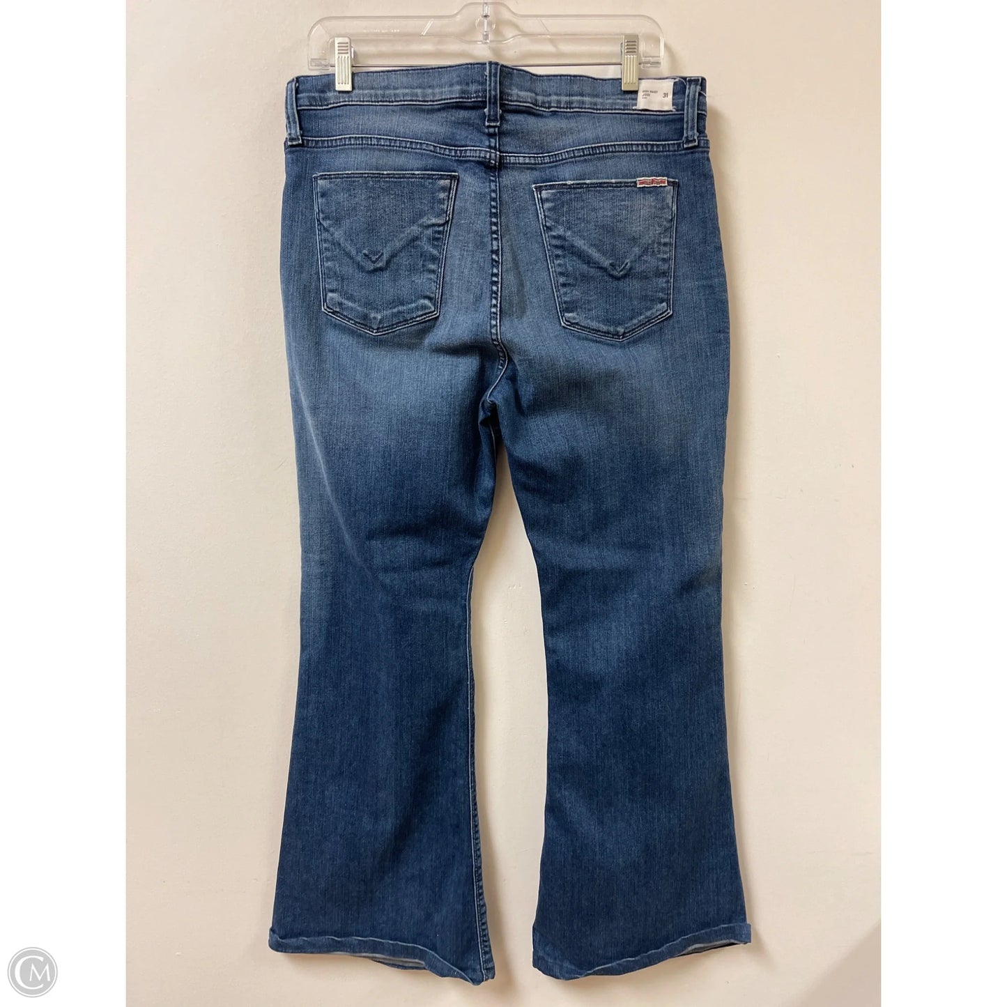Jeans Boot Cut By Hudson In Blue Denim, Size: 12