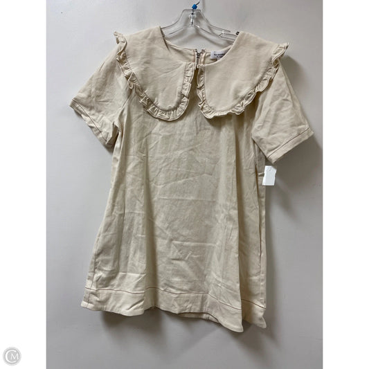 Dress Casual Midi By Ee Some In Cream, Size: M