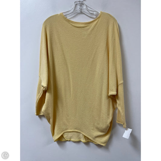 Top Long Sleeve By Clothes Mentor In Yellow, Size: M