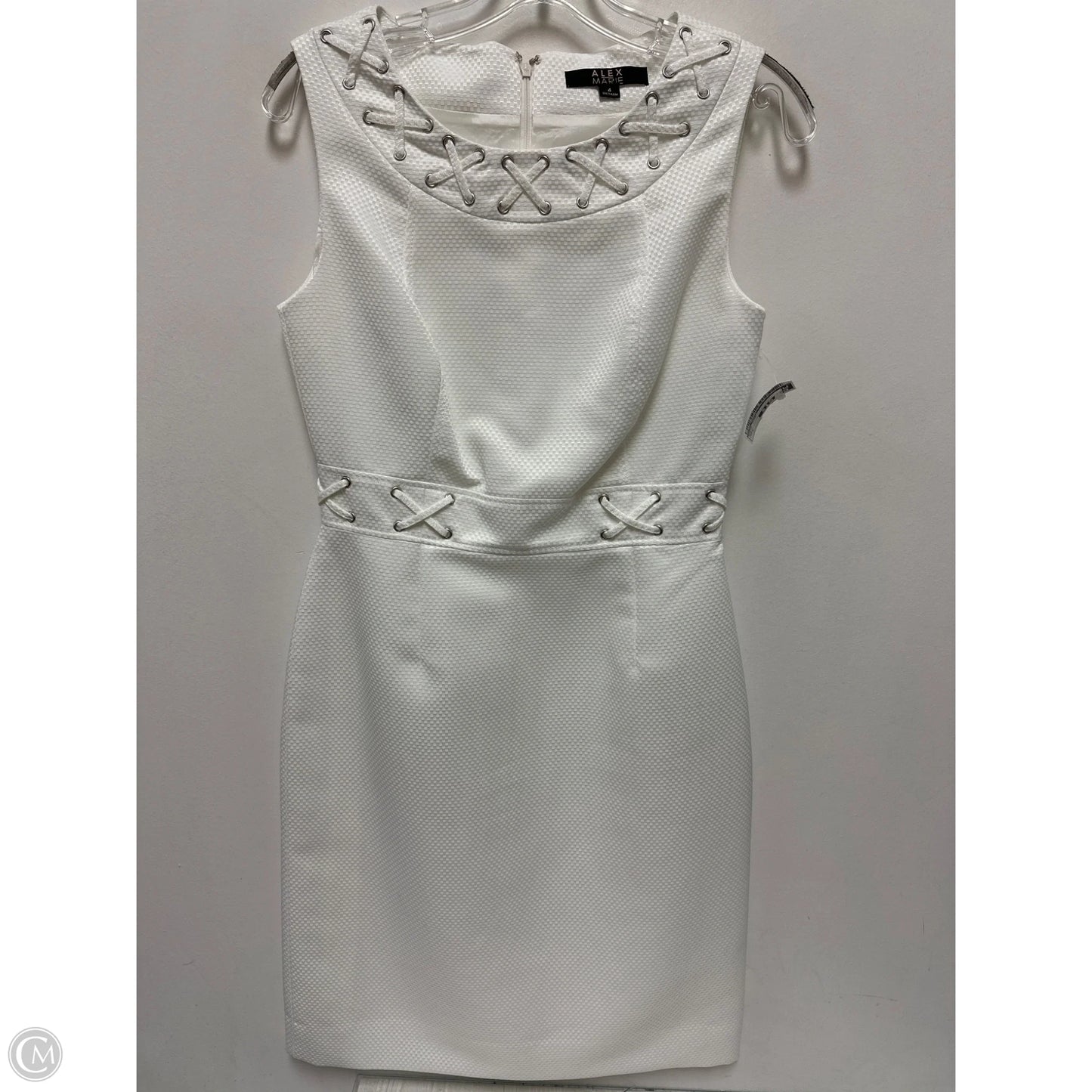 Dress Work By Alex Marie In White, Size: S