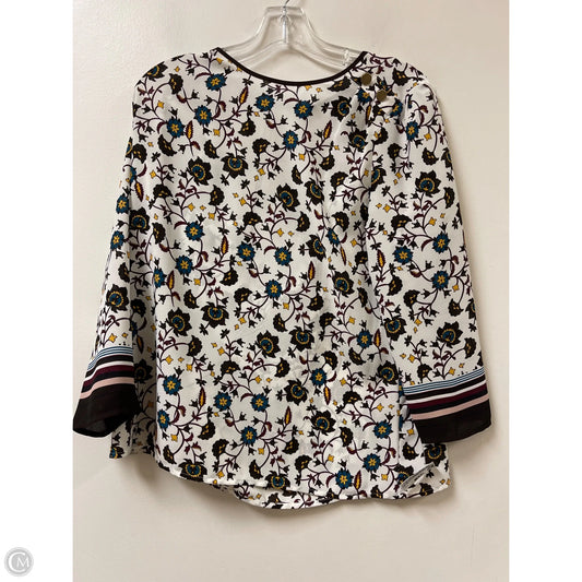 Top Long Sleeve By Liz Claiborne In Multi-colored, Size: S