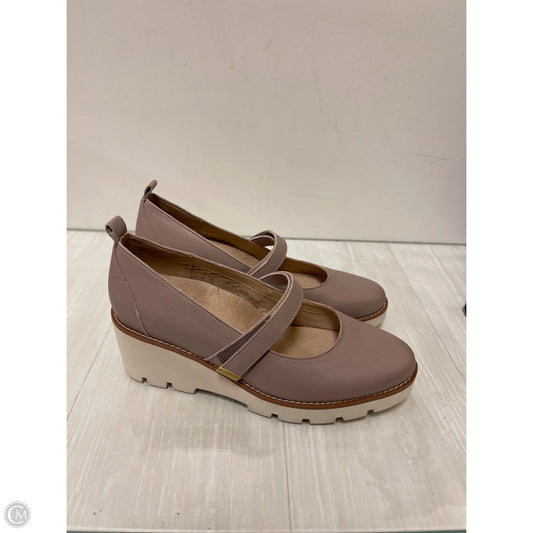 Shoes Heels Wedge By Vionic In Pink, Size: 8.5
