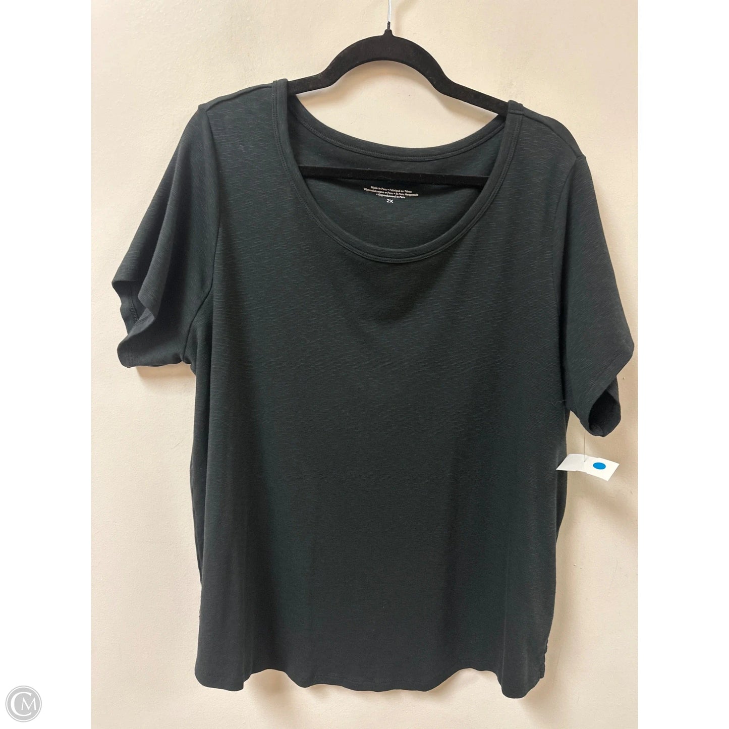Top Short Sleeve Basic By Rachel Zoe In Black, Size: 2