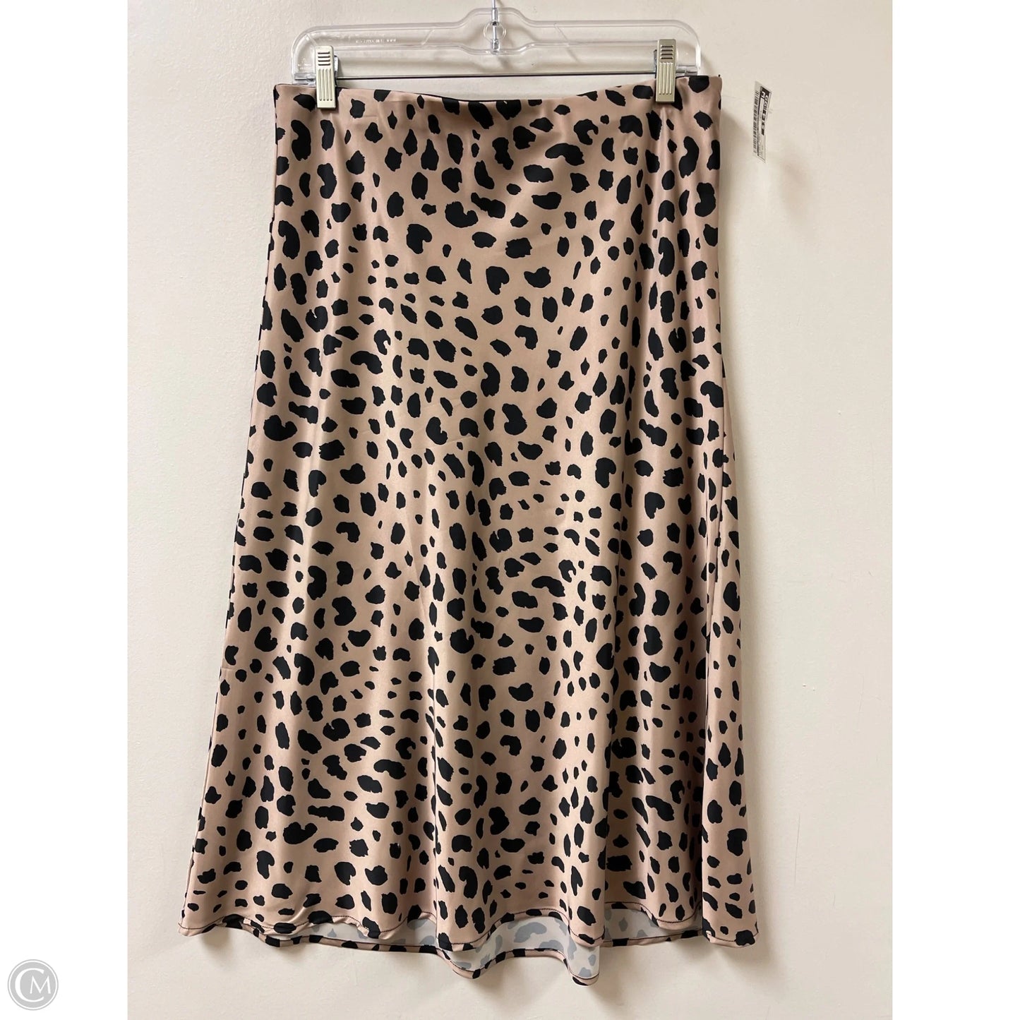 Skirt Maxi By Clothes Mentor In Leopard Print, Size: 12