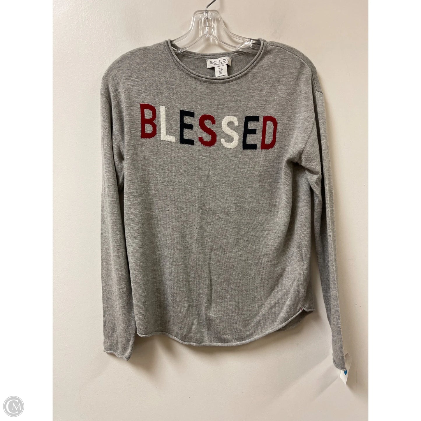 Sweater By Rachel Zoe In Grey, Size: S