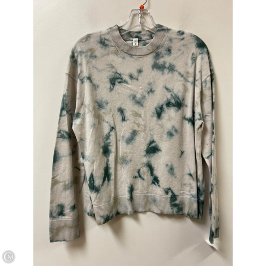 Sweater By Lululemon In Tie Dye Print, Size: S