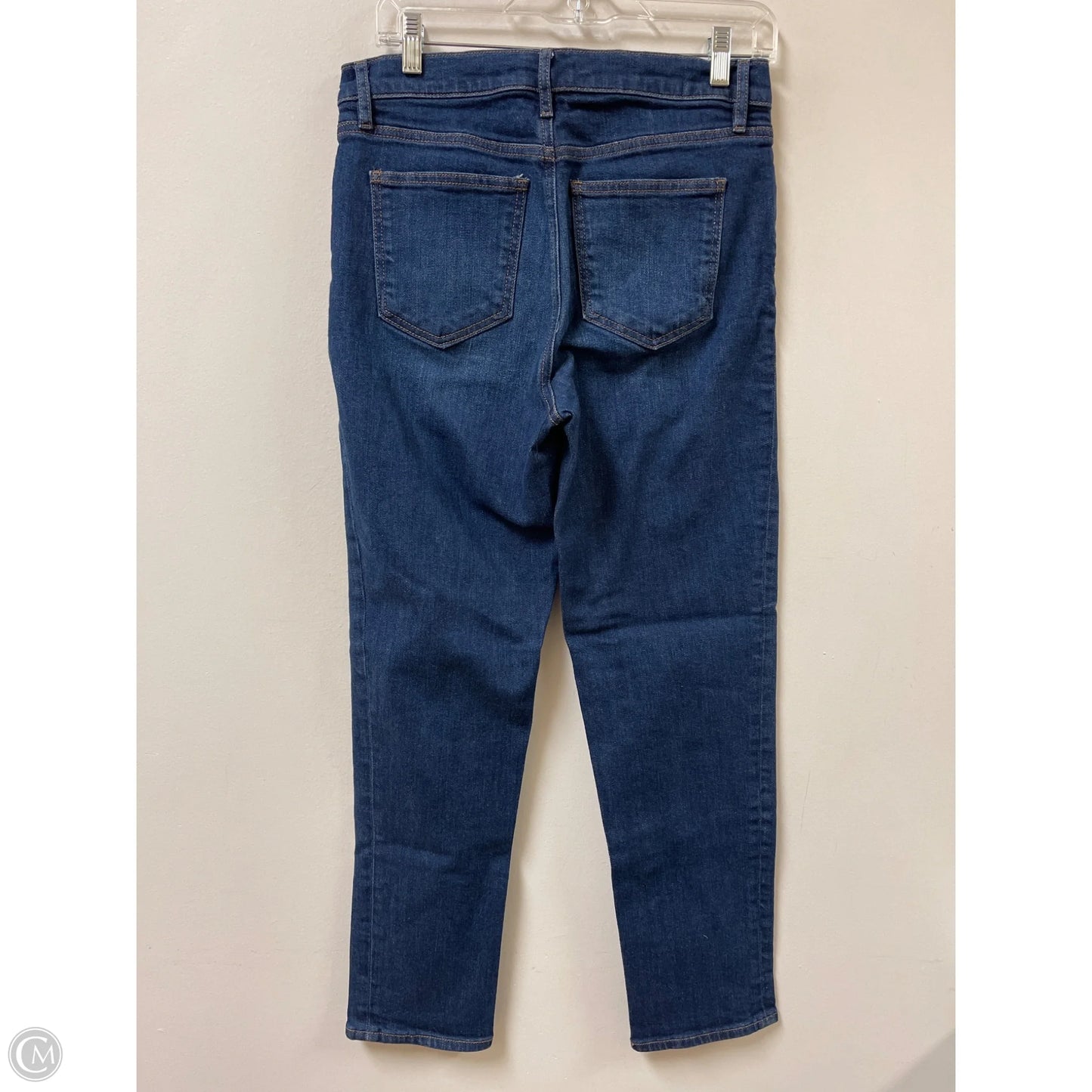 Jeans Straight By Loft In Blue Denim, Size: 2