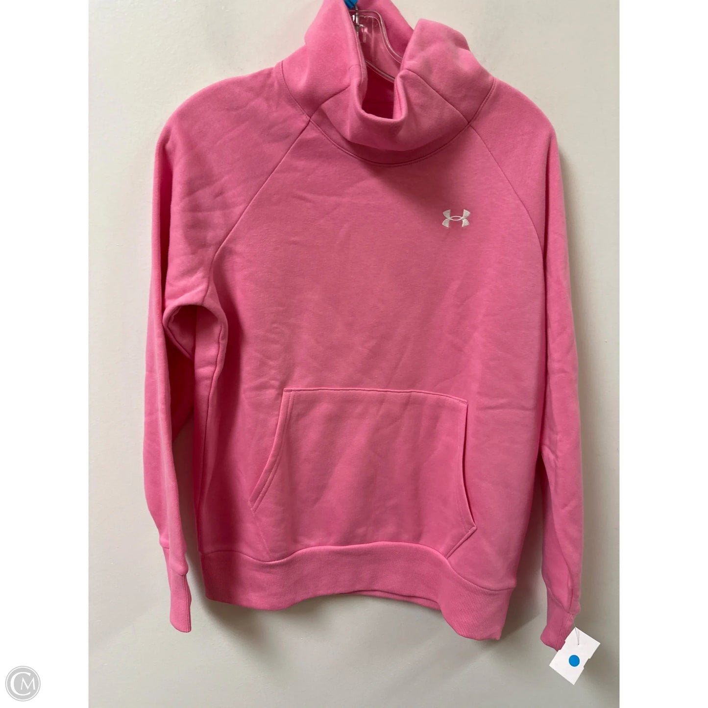 Athletic Sweatshirt Crewneck By Under Armour In Pink, Size: S