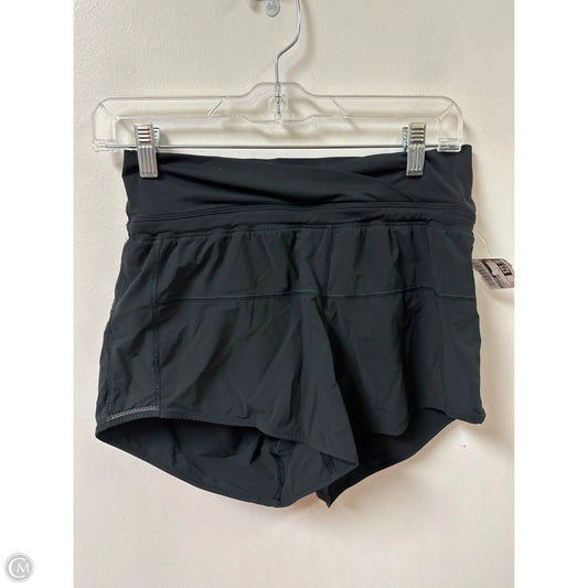 Athletic Shorts By Lululemon In Black, Size: 2